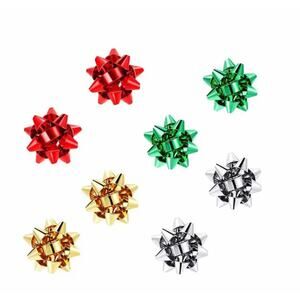 Simple Style Bow Flower Metal Plating Earrings Holiday Present Gift Birthday NWT